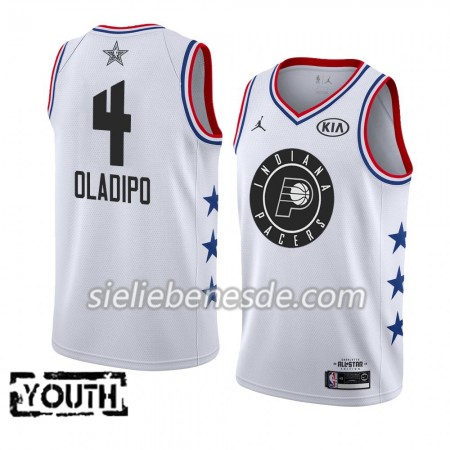 Kinder NBA Indiana Pacers Trikot Victor Oladipo 4 2019 All-Star Jordan Brand Weiß Swingman